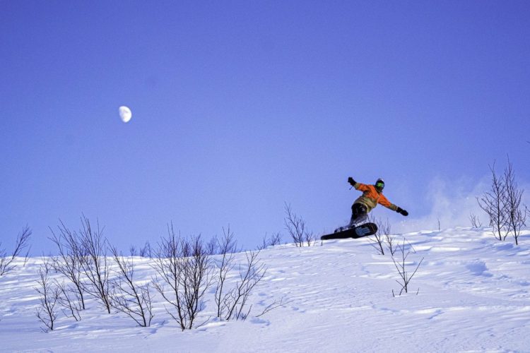 Haukelifjell skisenter snowboarder