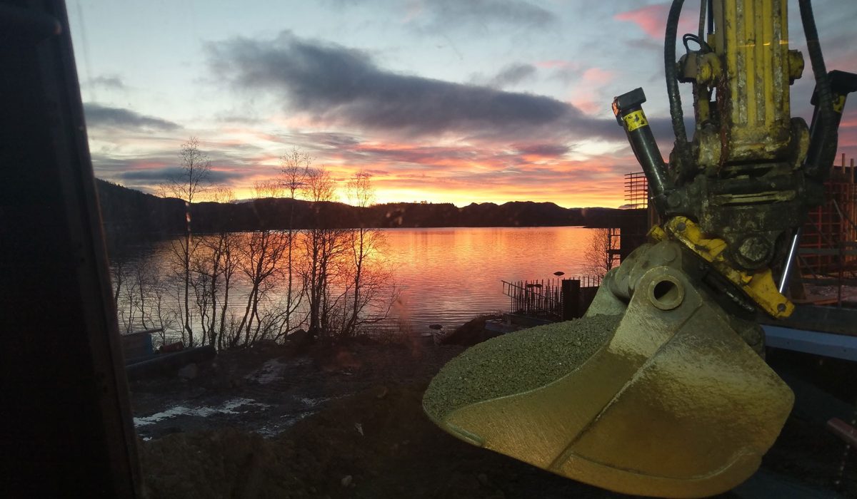 Renseanlegg-vaagsli-okt-2018-solnedgang